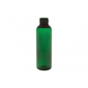 2 oz. Green 20-410 Semi-Translucent PET Plastic Round Bullet Bottle (Stock Item)