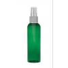 2 oz. Green 20-410 Semi-Translucent PET (BPA Free) Plastic Round Bullet Bottle-FM Sprayer (King)