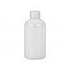 4 oz. Natural Boston Round 24-410 HDPE Semi-Opaque Slopped Shoulder Plastic Bottle