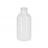 2 oz. Natural LDPE Opaque 20-410 Squeezable Plastic Boston Round Bottle