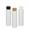 3 oz. Natural Bullet Round 24-410 HDPE Semi-Opaque Slightly Squeezable Plastic Bottle-CT Cap