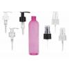 8 oz. Pink 24-410 PET (BPA Free) Semi-Translucent Bullet Round Plastic Bottle-FM Sprayer or 1.2cc LU Lotion Pump (Silgan)