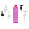 2 oz. Pink 20-410 Semi-Translucent PET (BPA Free) Plastic Round Bullet Bottle-FM Sprayer or Lotion Pump