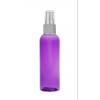 2 oz. Purple 20-410 Semi-Translucent PET (BPA Free) Plastic Round Bullet Bottle-FM Sprayer (Silgan)
