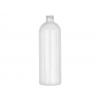 16 oz. White PET Bullet Round 24-410 Opaque Shiny Plastic Bottle (Berry)