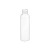 3 oz. White Imperial Round 24-410 HDPE Opaque Plastic Bottle-Orange-White FM Sprayer