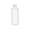 2 oz. White 20-410 PET BPA Free Shiny Opaque Plastic Cylinder Round Bottle (King)