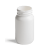 3.33 oz. (100 cc) White Packer 38-400 HDPE Round Plastic Bottle (DPG)