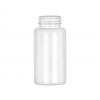 3.33 oz. (100 cc) White PET Packer 38-400 Round Plastic Bottle-Non Dispensing CRC Cap