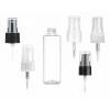 2 oz. Clear 20-410 PET Plastic BPA FREE Square Bottle-Treatment Pump or Sprayer