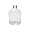 7.5 oz. Clear Squat Oval PET 24-410 Plastic Bottle with Label Panel 7.5 oz. Clear Squat Oval PET 24-410 Plastic Bottle with Label Panel