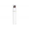 .67 oz.-20mm White-Brown-Gold Airless Cylinder Round 18-410 Other Plastic Bottle-Brown Brush-Clear Overcap