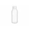 1 oz. White 20-410 Round Bullet PET (BPA Free) Opaque Gloss Finish Plastic Bottle w/ Nasal Sprayer 3 3/4 in. diptube 2 pc. (Stock Item)