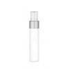 1 oz. White 20-410 Tall Cylinder Round PET (BPA Free) Opaque Shiny Plastic Bottle-FM Alum Sprayer