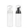 1.67 oz. White PET Cylinder Round (50ml) Plastic 30MM Bottle-Foamer
