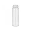 6.67 oz. White Shiny PET 43 MM Opaque (200ml) Cylinder Round Plastic Bottle