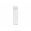 7 oz. (210 ml) White 43 MM Cylinder Round PET (BPA Free) Opaque Gloss Finish Plastic Bottle