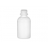 2 oz. White Opaque HDPE 20-400 Plastic Boston Round Bottle w/ Tincture & Black or White Non Dispensing Cap (2 pc. set) 50% OFF