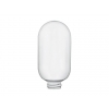 2 oz. White Tottle HDPE 22-400 Plastic Bottle-Flip Top Dispensing Cap (Stock)