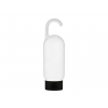 4 oz. White Tottle HDPE 22mm Plastic Bottle-Hook-Black Dispensing Cap