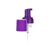 43 mm Purple Plastic Foamer Pump-Purple Hood-6.5 in. DT