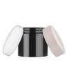 16 oz. Black PET 89-400 Plastic Single Wall Jar-CT Cap