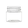 .5 oz. (1/2 oz.) Clear Plastic Single Wall BPA FREE 33-400 PET Jar