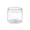 16 oz. Clear PET 89-400 Plastic BPA Free Single Wall Jar