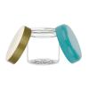 4 oz. Clear Plastic Single Wall 58-400 PET Jar-Cap