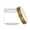 4 oz. Clear Plastic Single Wall 58-400 PET Jar-Cap