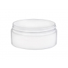 2 oz. White Low Profile Thick Wall 70-400 Round PP Plastic Jar with Square Base