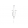 20-410 White Nasal Fine Mist Plastic PP Sprayer- .12ml Per Pump OP-3.75 in. DT