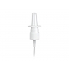 20-410 White Nasal Fine Mist Plastic PP Sprayer-.12ml Per Pump OP-2.75 in. DT