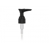 20-410 Black Plastic Lotion-Soap Pump-Locking Ring, .5 cc Output-6 in. DT