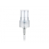 20-410 Natural Plastic Smooth PAV Treatment Pump w/ clear hood, 200 mcl & 3 3/4 in. dip tube