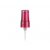 20-410 Raspberry Metallic PP Plastic treatment Pump w/ Raspberry Translucent Hood w/ 190 mcl & 5 3/16" dip tube