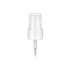 20-410 White Smooth Plastic Treatment Pump-4 in. diptube-.130 MCL OP