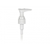 20-410 White Plastic Lotion-Soap Pump-Locking Ring-.5 cc OP-6 in. DT (MPCH)
