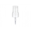 20-410 White Smooth PP Plastic Treatment Pump-3 3/4 in. diptube-.130 MCL OP