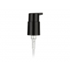 24-410 Black Smooth Plastic Treatment Pump-.5 cc OP-6 7/8 in DT-Lock-Up Head