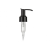 24-410 Black Smooth Plastic Lotion-Soap Pump-1.2cc OP-LU Head-8 3/4 in.DT