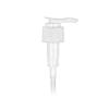 24-410 White Ribbed Plastic Lotion-Soap Pump-LD-2cc OP-8.75 in. DT-PurePump