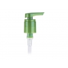 24-415 Green Metallic Plastic Lotion Pump (6 9/16
