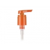 24-415 Orange Translucent Plastic Lotion Pump w/ Lock-Down Head, 2 cc Output & 6 9/16 in. dip tube