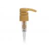 28-410 Gold Smooth PP Plastic Lotion-Soap Pump-LD Shower Proof Head-4 cc OP-9 3/8 in. DT