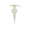 28-410 Ivory Pearl Ribbed Plastic Lotion-Soap Pump with Lock Up Palm Head-10.5 in. DT