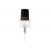 24-410 Natural-Black Smooth PP Plastic FM Sprayer-Black Translucent Hood-7 1/6 in. DT