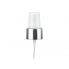 24-410 Silver Shiny-White Fine Mist Sprayer-6 7/8 in DT