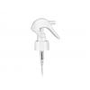 24-410 White Mini Trigger Sprayer w/ 7 1/4 Dip Tube-.16 cc Output-Lock Button (Surplus)