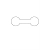 Price Tags Small for Rings (Gummed) (100 ct) (3/8 diameter)